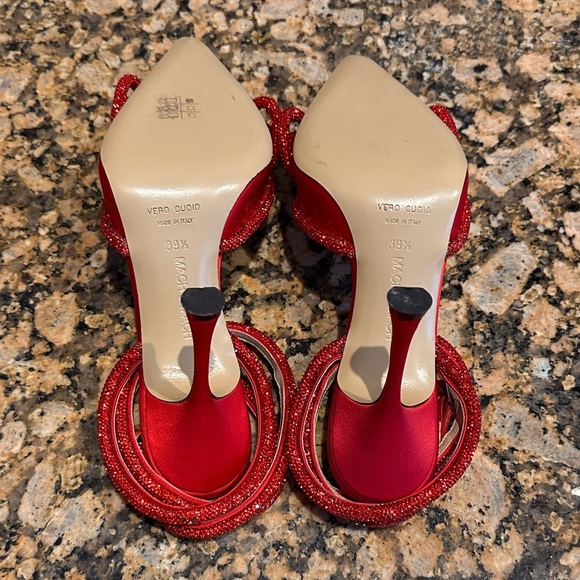 MACH & MACH Double-Bow Crystal-Embellished Pumps - Picture 14 of 14